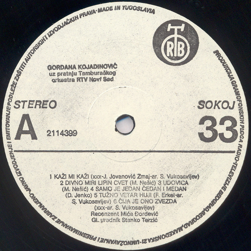 Gordana Kojadinovic 1986 sA