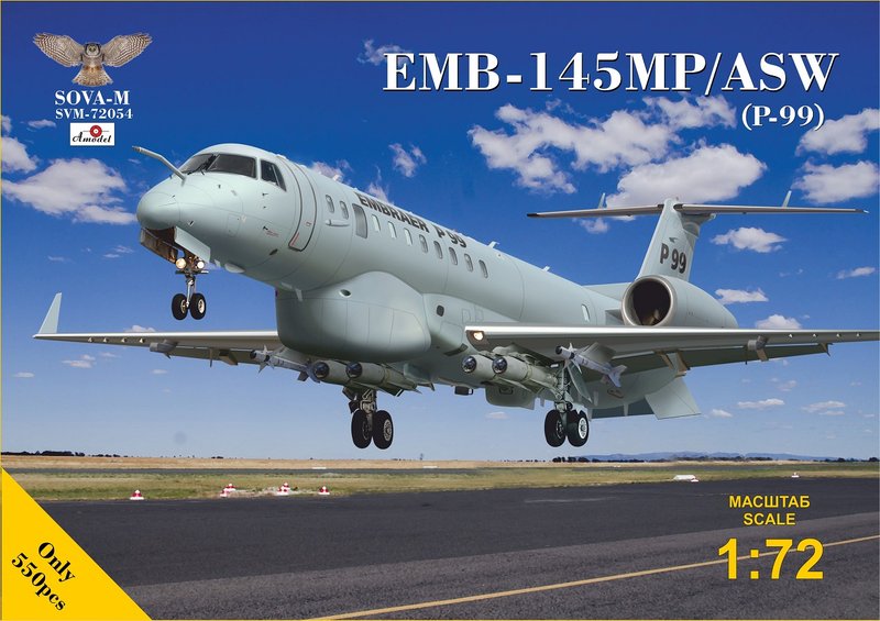 1/72 - Embraer EMB/ERJ 145 by Amodel/SOVA-M - released - EMB-145MP 