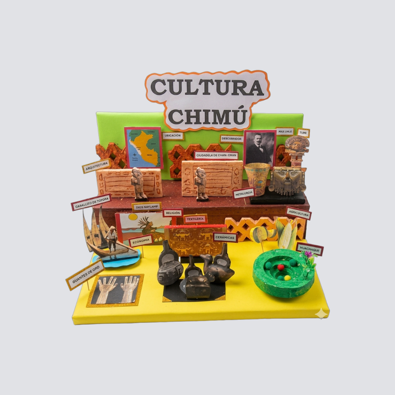Maqueta personalizada para escuela Trujillo