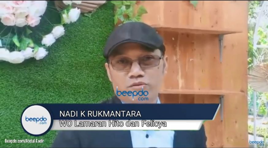 WO acara lamaran Felicya dan Hito