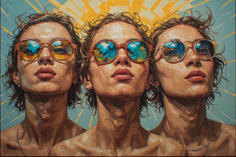breathtaking-oil-painting-Suns