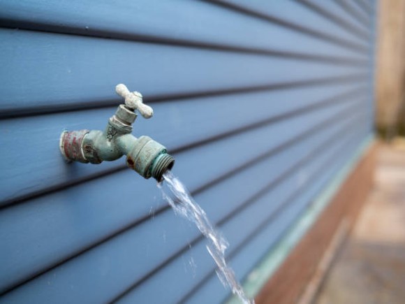 Installing Outdoor Faucet 