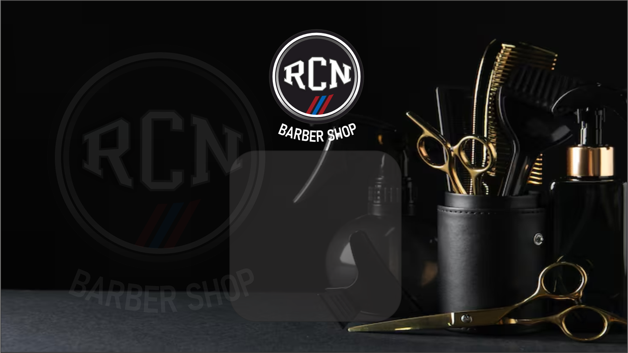 Logo de RCN Barber Shop