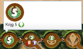 Dice Forge Rebellion - Goddess board tooltip