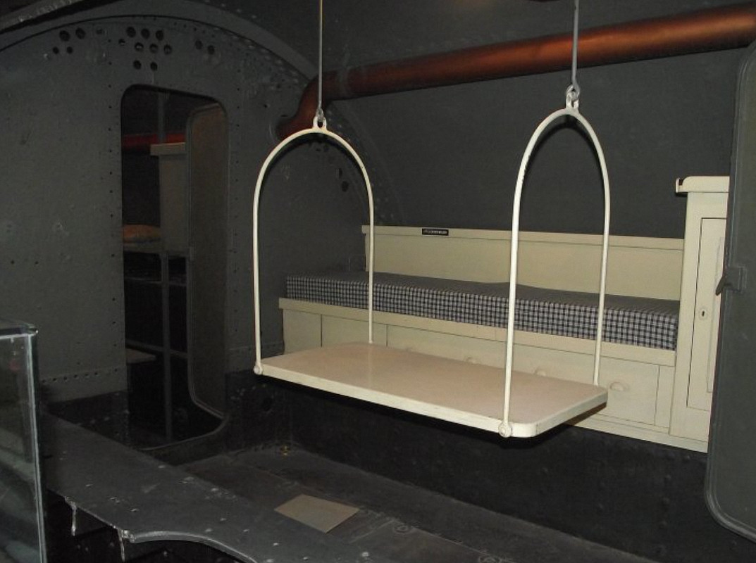 SMS U-1 офицерская каюта-1