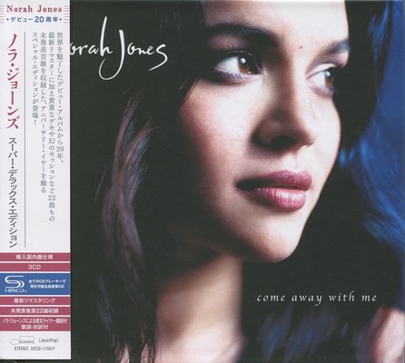 Norah Jones - Come Away With Me (2002) [2022, Japanese SHM-CD, 20th Anniversary Super Deluxe Edition, 3CD]