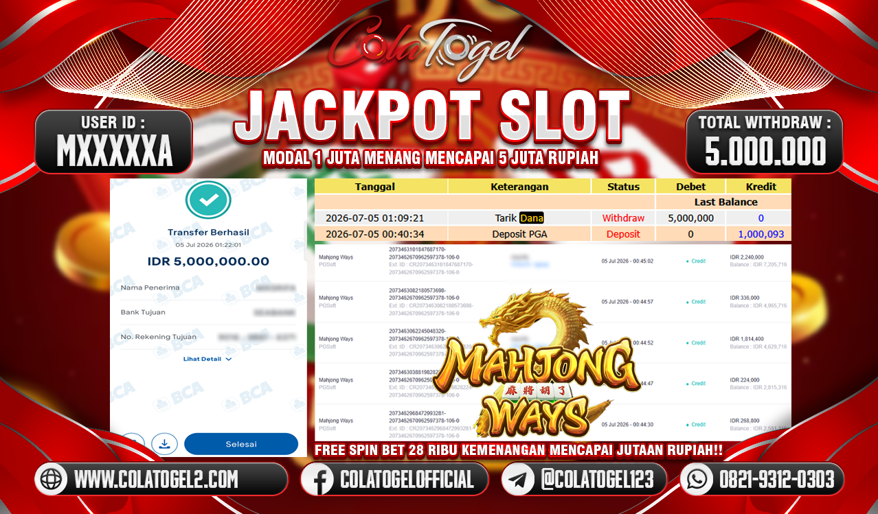 JACKPOT SLOT GACOR!!