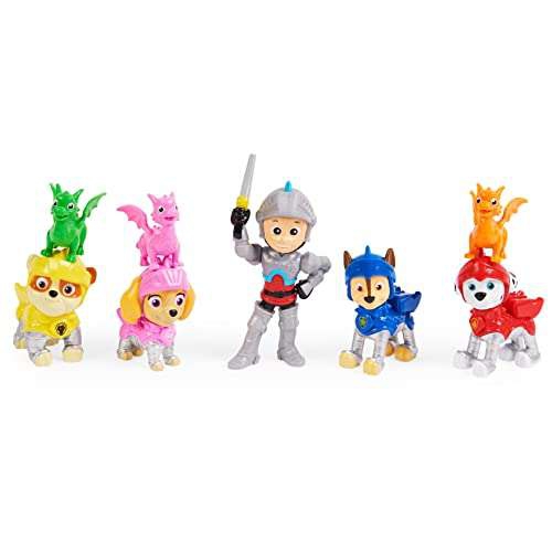 Amazon: PAW Patrol Set de Figuras Cachorros Caballeros 
