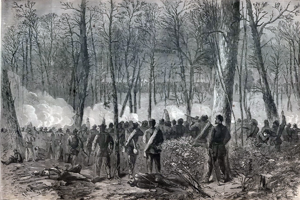 Civil americana,Wilderness,La Batalla del desierto comenzó el 5 de mayo de 1864 y terminó el 7 de ma