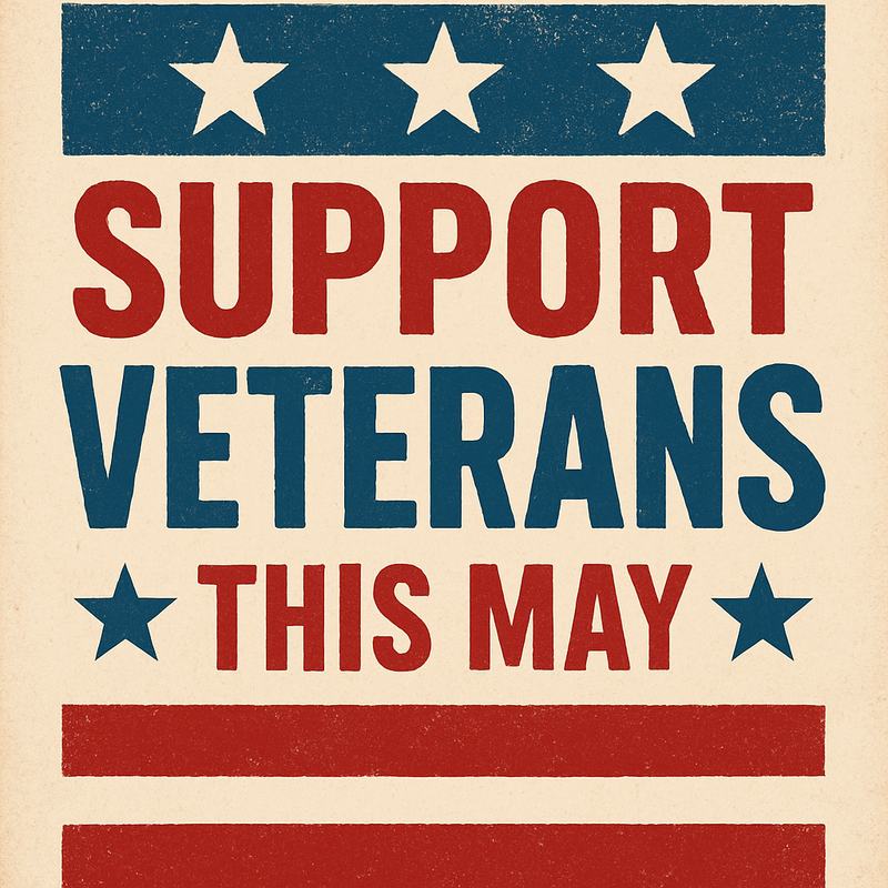 Support Veterans this May