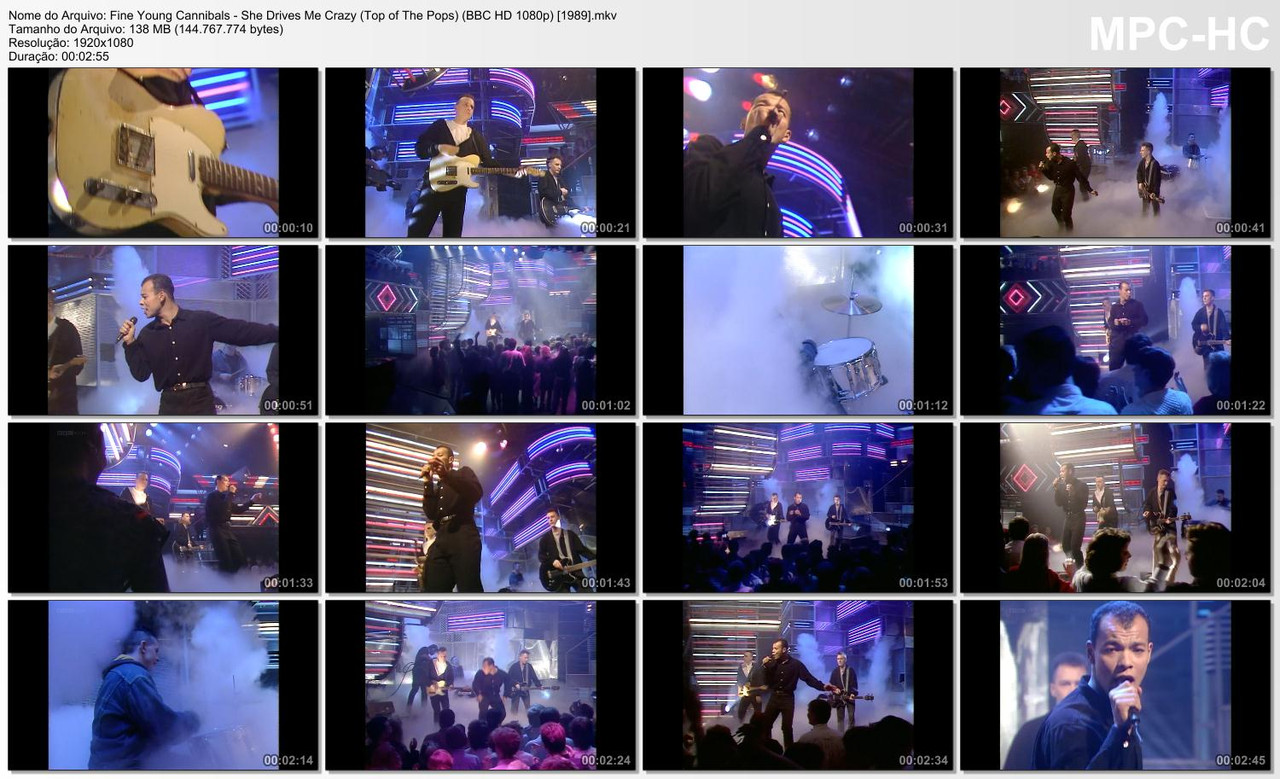 Fine Young Cannibals - She Drives Me Crazy (Top of The Pops) (BBC HD 1080p) [19.01.1989]