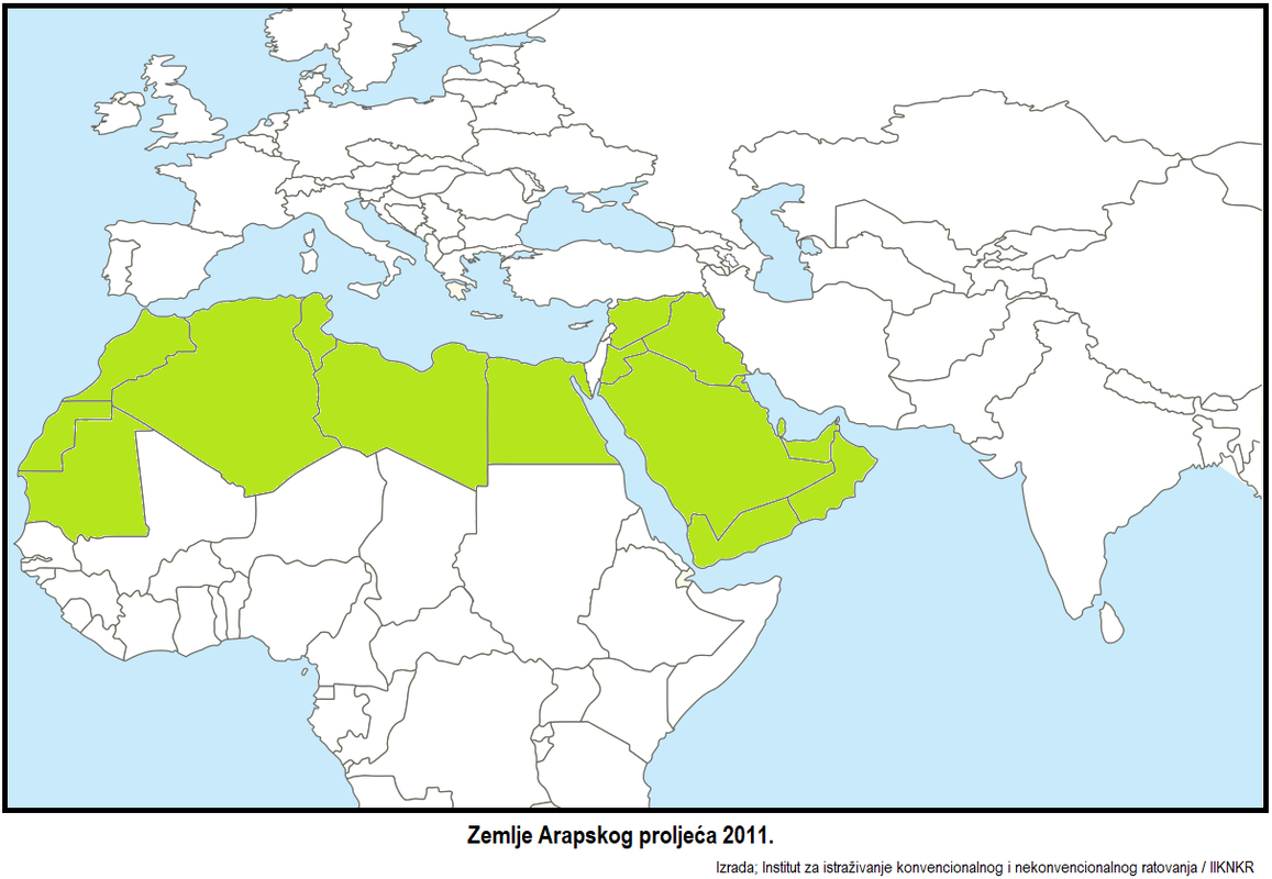 ARAPSKA PROLJEĆA - ARAPSA MAPA