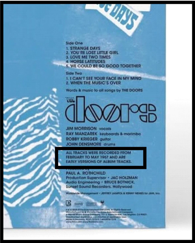 The Doors - Strange Days 1967 – A Work In Progress 2025