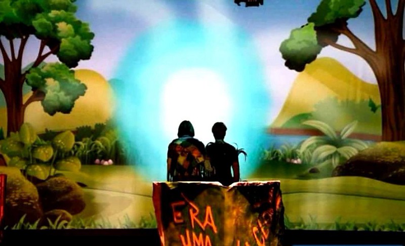 Cena da montagem inspirada em Federico García Lorca em Guarujá
