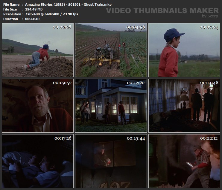 Amazing Stories (1985) - S01E01 - Ghost Train.mkv