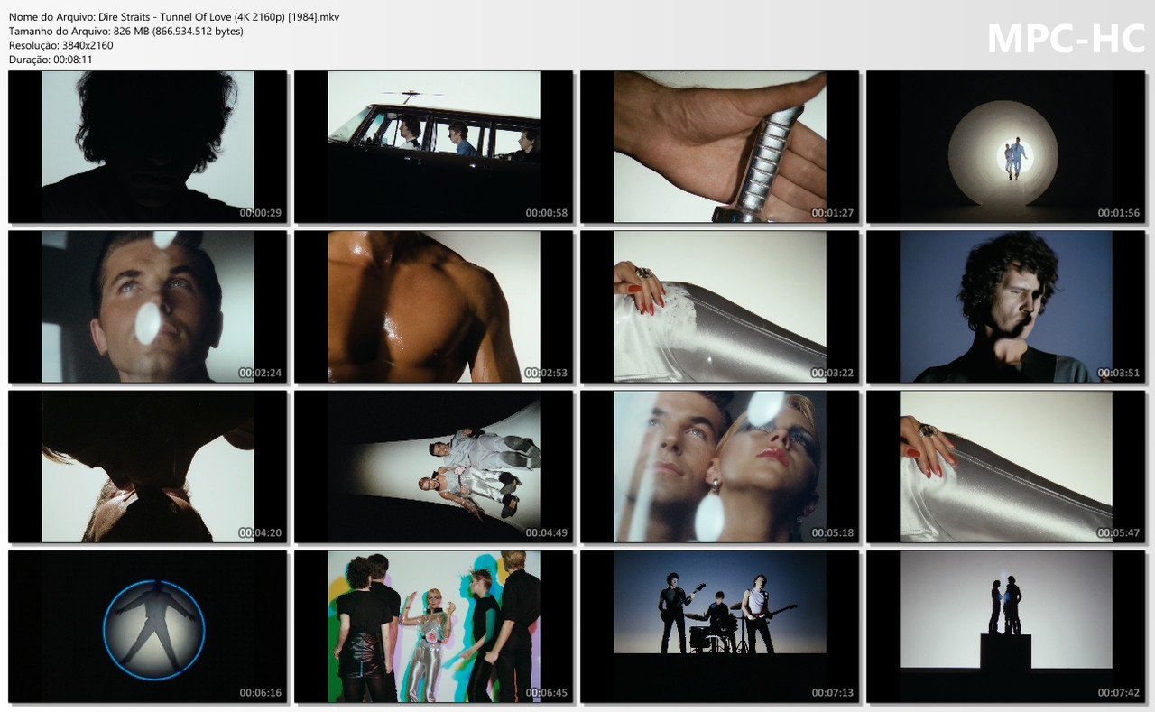 Dire Straits - Tunnel Of Love (Official Video 4K 2160p) [1984]