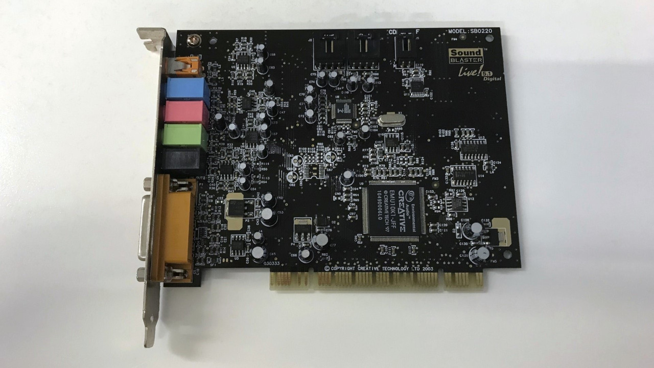 Creative Sound Blaster Live! 5.1 Digital SB0220