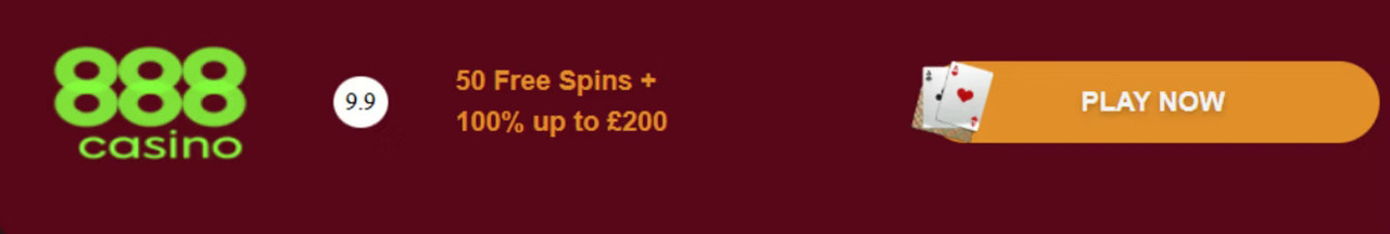 888 Casino Offer Banner