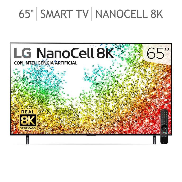 Costco: Pantalla LG 65 NanoCell 8K UHD Smart TV 65NANO95SPA 