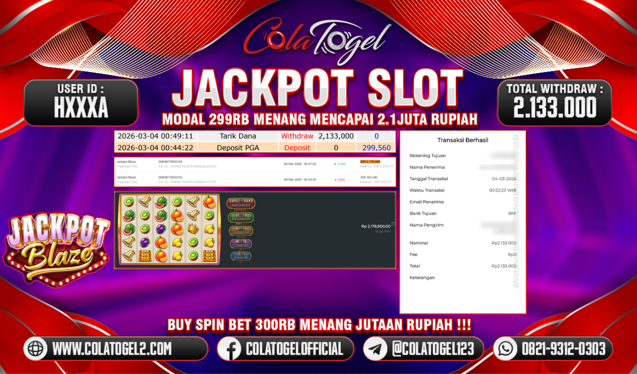 JACKPOT SLOT GACORR!!