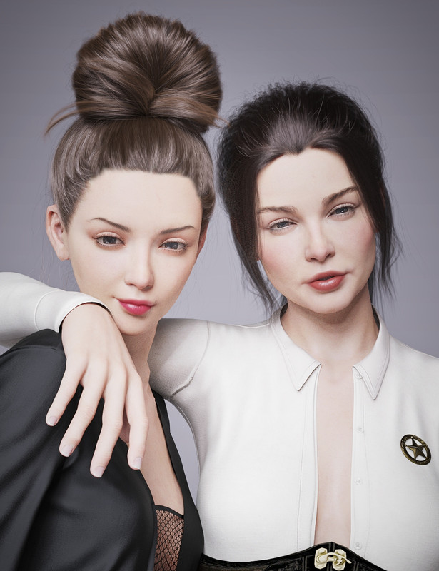 Li Sisters for Genesis 8.1 Females Li Sisters for Genesis 8.1 Females