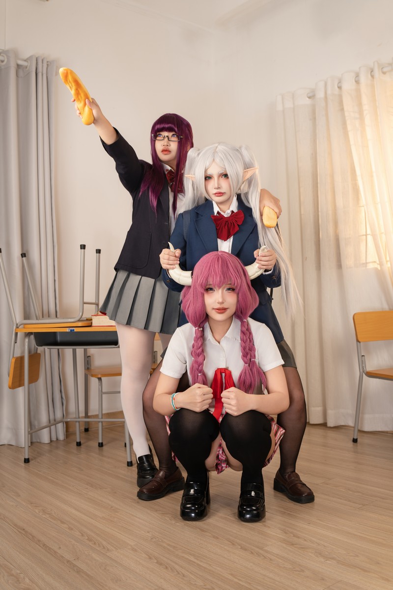 MiMi Chan 芙莉莲 Frieren Cosplay 联动写真图集【41P-424.4M】插图3