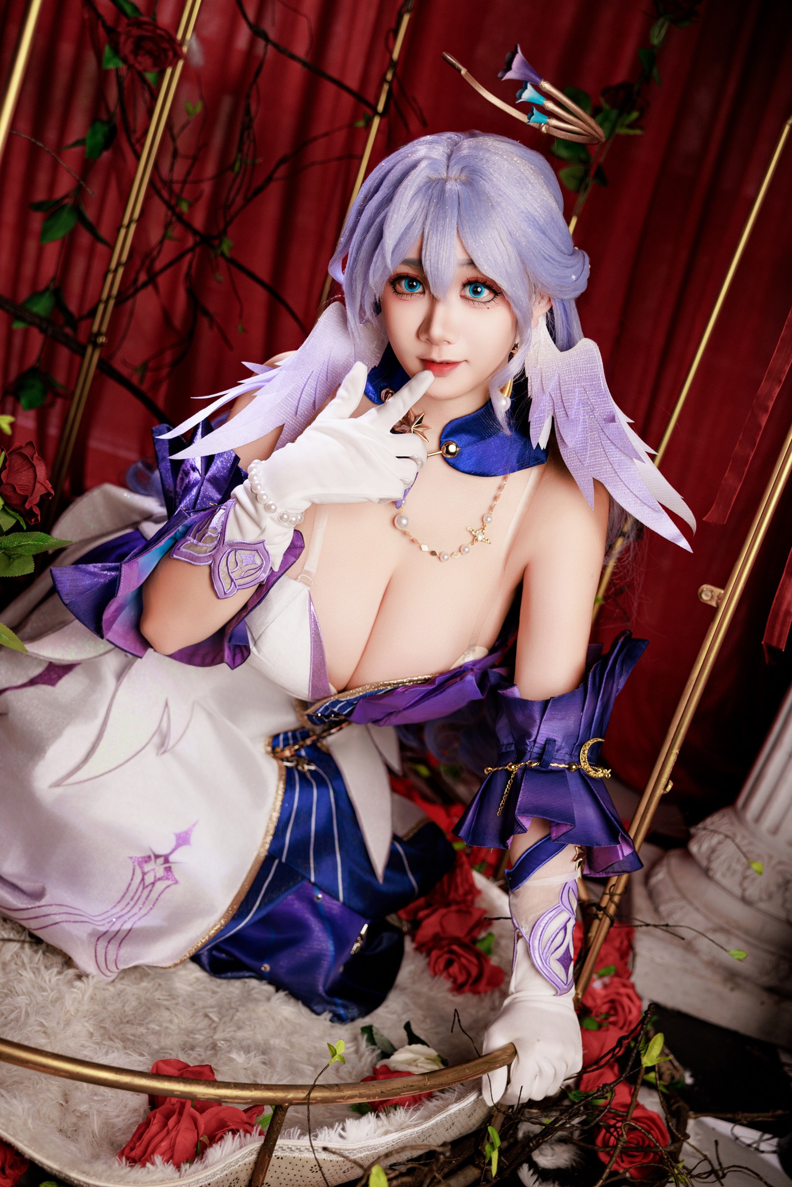 阿雪雪写真崩坏星穹铁道·知更鸟Cosplay图集（90P+1V / 1.04G）高清写真插图5