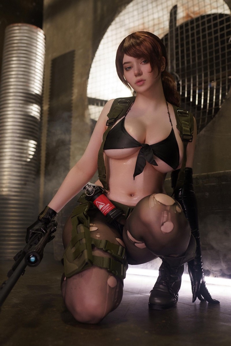 Alina Becker Quiet Cosplay 合金装备 Metal Gear Solid 写真图集【32P-10.9M】插图9