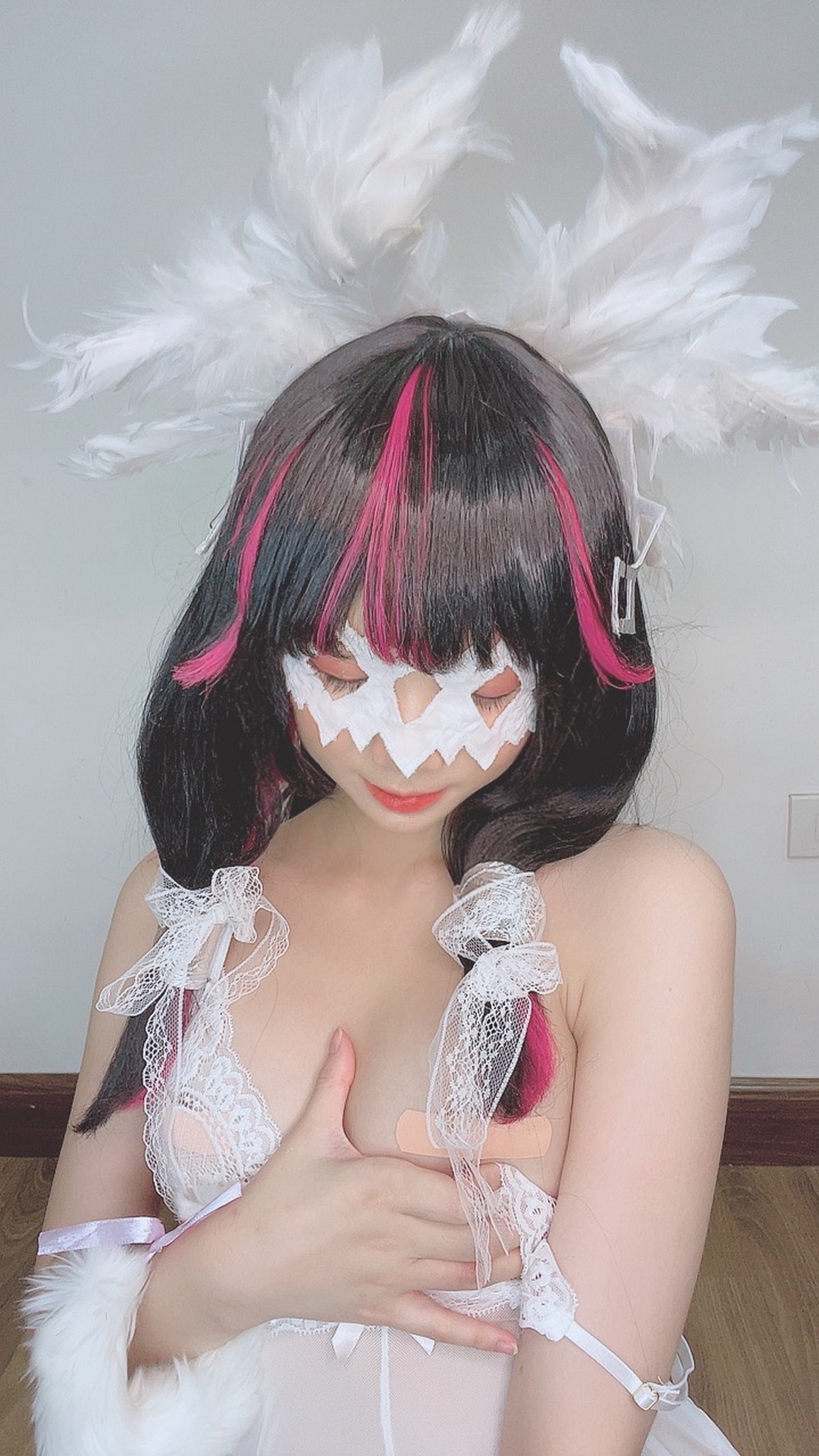 PoppaChan Columbina Cosplay Set (Genshin Impact Fatui) – 146 Photos 346MB插图8