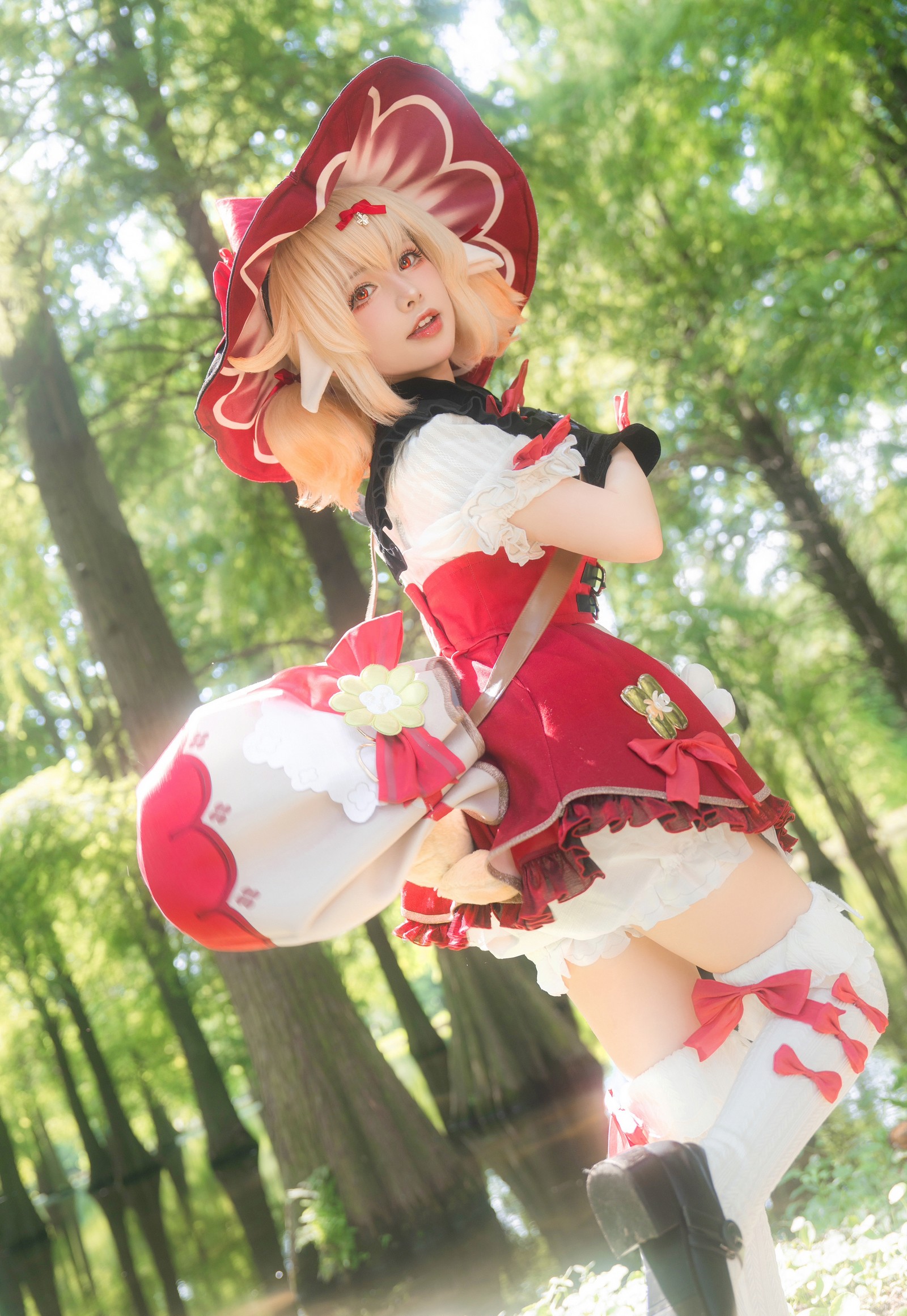 六二二同学 原神 可莉 Cosplay 写真合集｜Genshin Impact 萌系角色（12P｜72MB）插图1