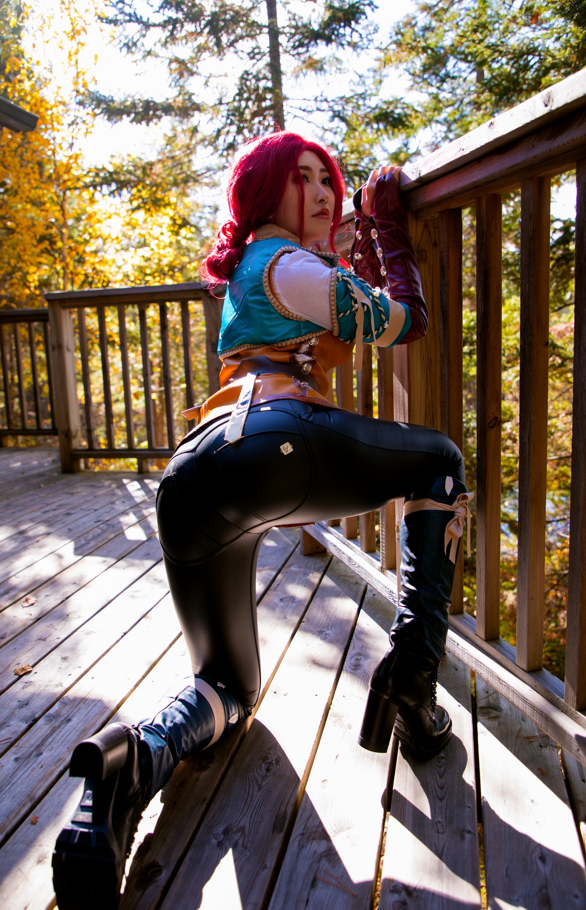 MissWarmJ Triss Merigold Cosplay Photo & Video Set [46P1V-1.10GB]插图3