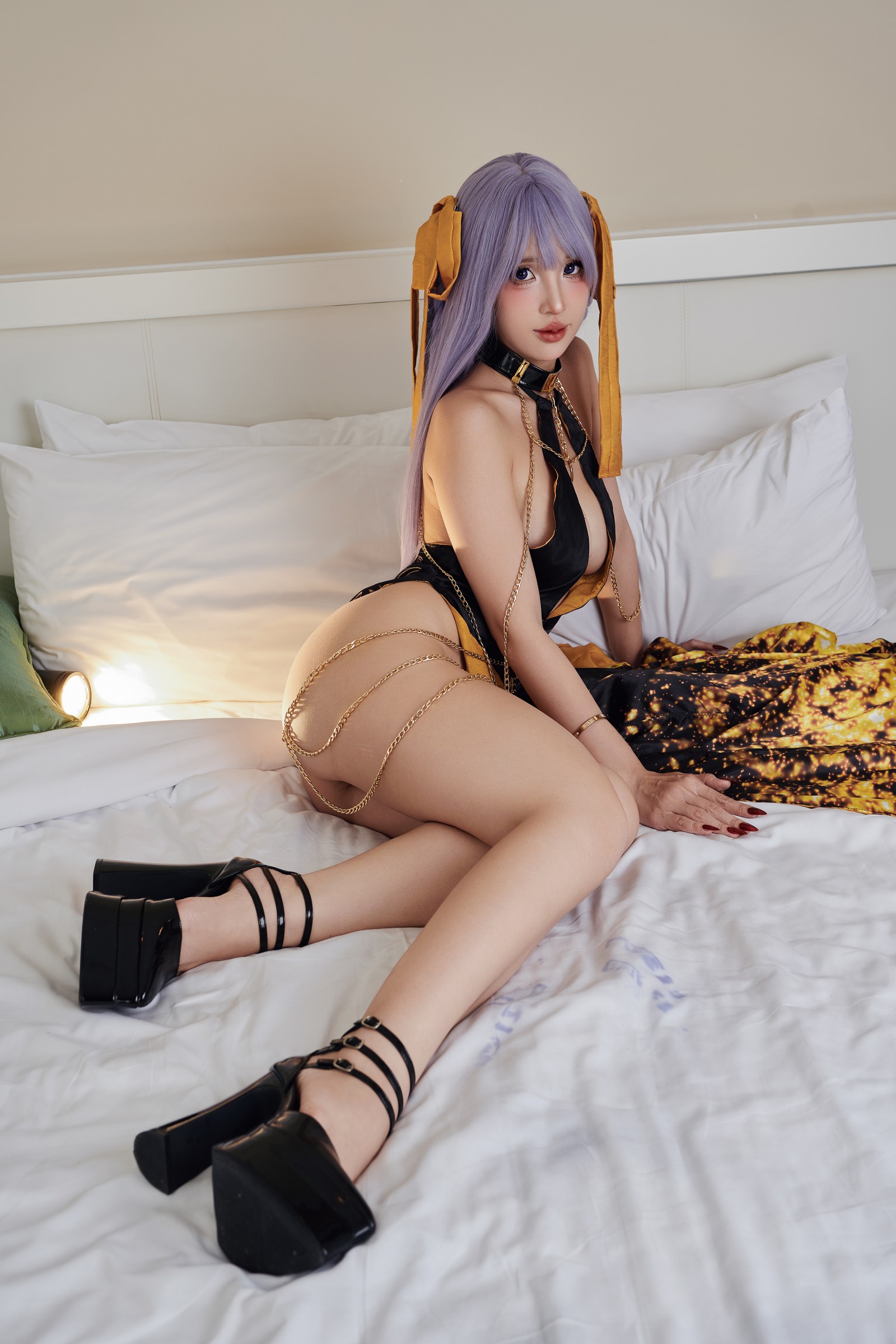 Puy Puy – BB Dubai Cosplay 写真+视频合集（184P+7V-1.41GB）FGO 人气角色插图3