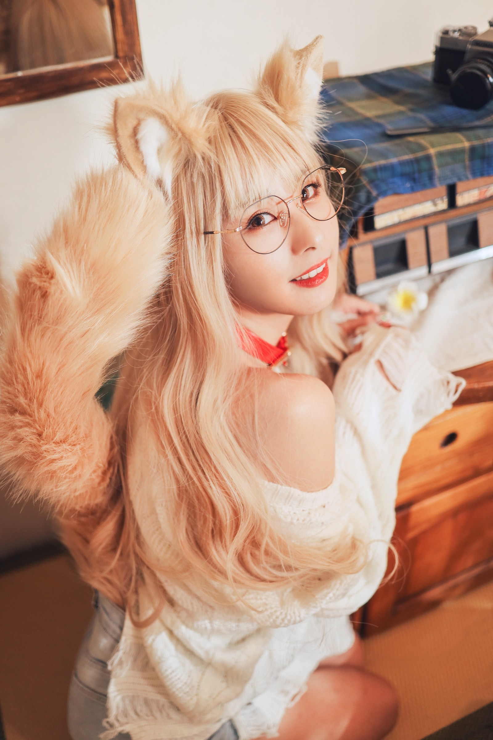 泥泥汝 猫女 主题 Cosplay 写真＋视频合集｜高质量图集（372P｜12V｜1.09GB）插图1