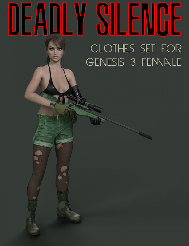 00 main slide3d deadly silence clothes for genesis 3 females daz
