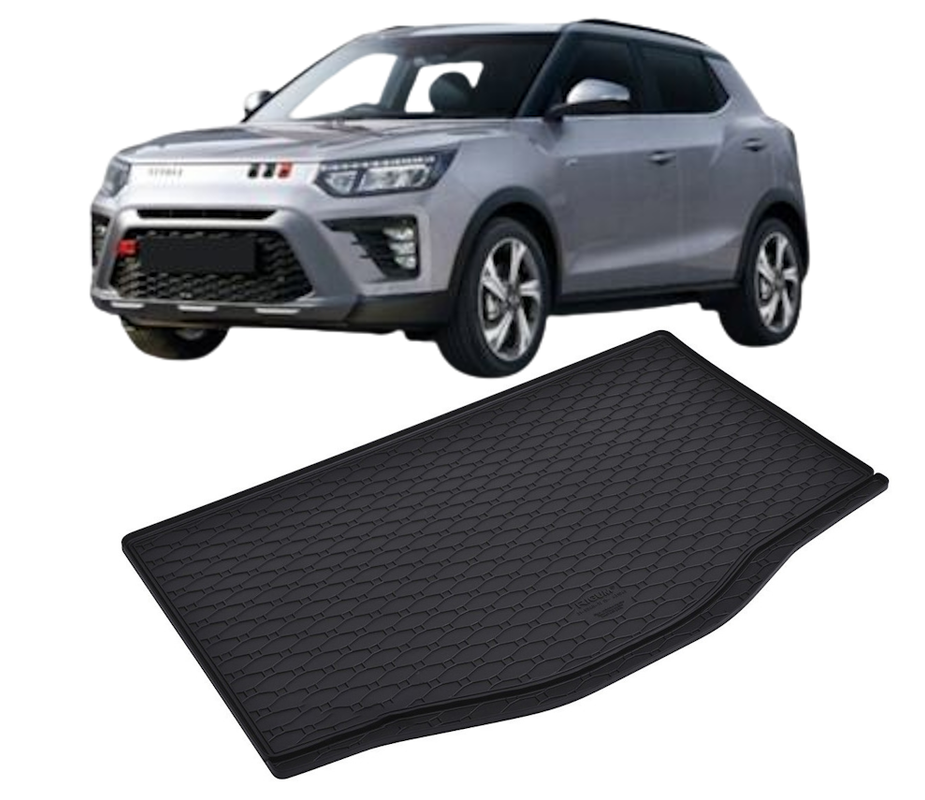 Tavita auto SSANGYONG/KGM Tivoli 2015-/2025-2019, protectie portbagaj, Cri-Flo, din cauciuc 100%, compatibil cu autoturismul SSANGYONG/KGM Tivoli 2015-/2025-