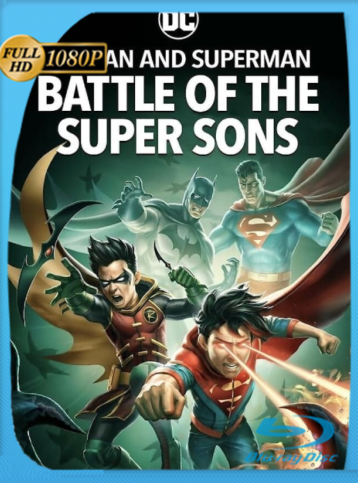 Superman y Batman: La Batalla de los Superhijos (2022) BRRip [1080p] Latino [GoogleDrive]