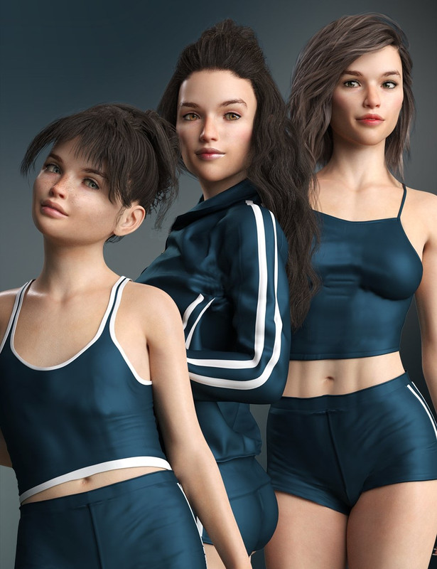 LY Glitter Sweet Girls for Growing Up for Genesis 8 Female(s) LY Glitter Sweet Girls for Growing Up for Genesis 8 Female(s)