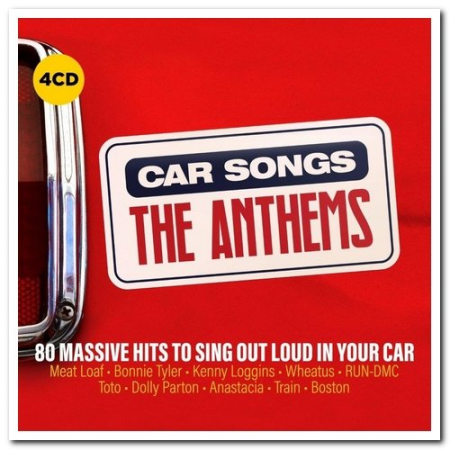 VA - Car Songs: The Anthems [4CD Box Set] (2019)