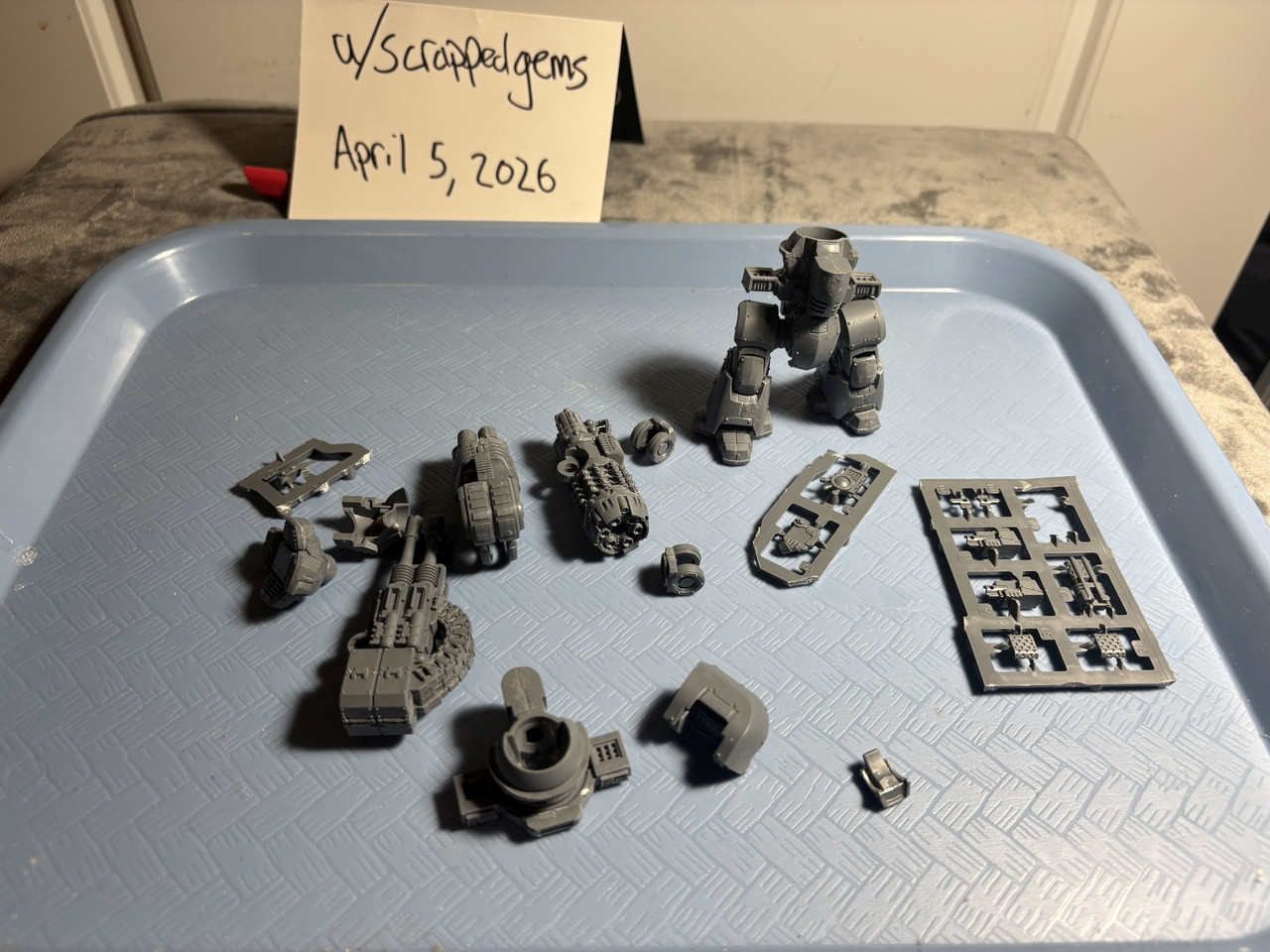 Dreadnoughts Bits Sprues Partial Builds 21