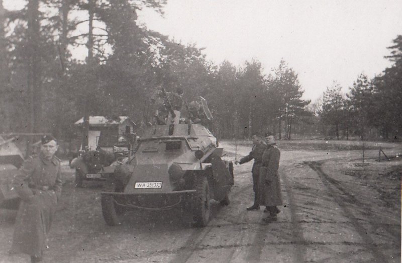 2.WK Fotoalbum Aufklärung-Panzerwagen 4