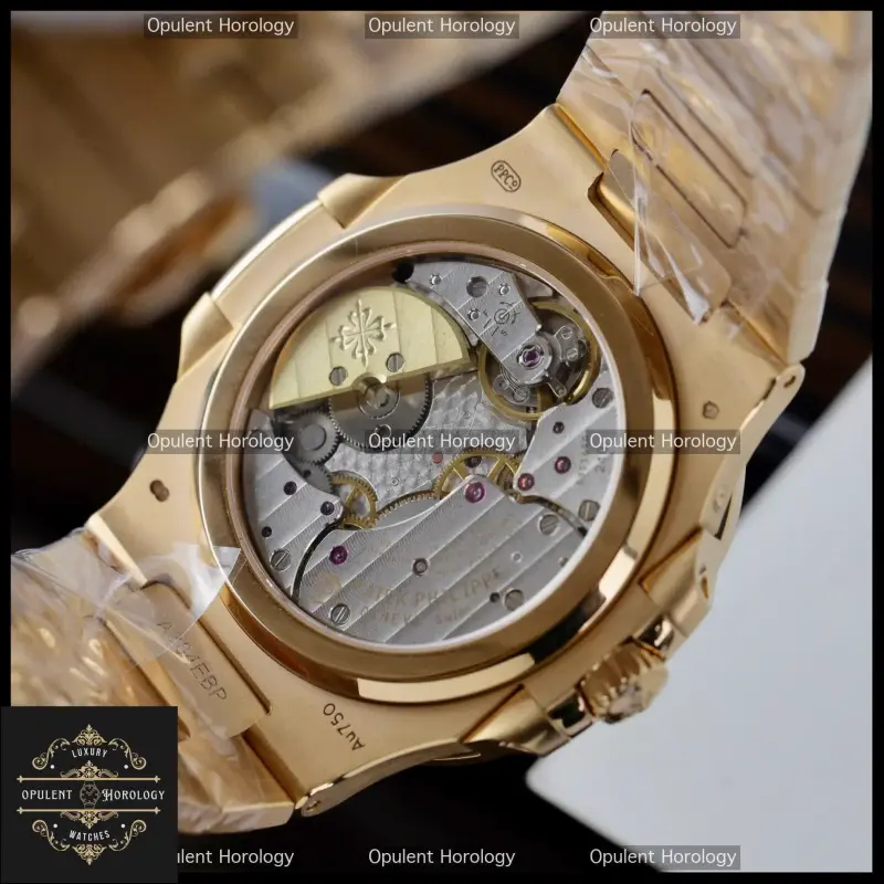 Patek Philippe Nautilus 5712R Gold Wrapped Moon Phase 40mm | Clone Caliber 240