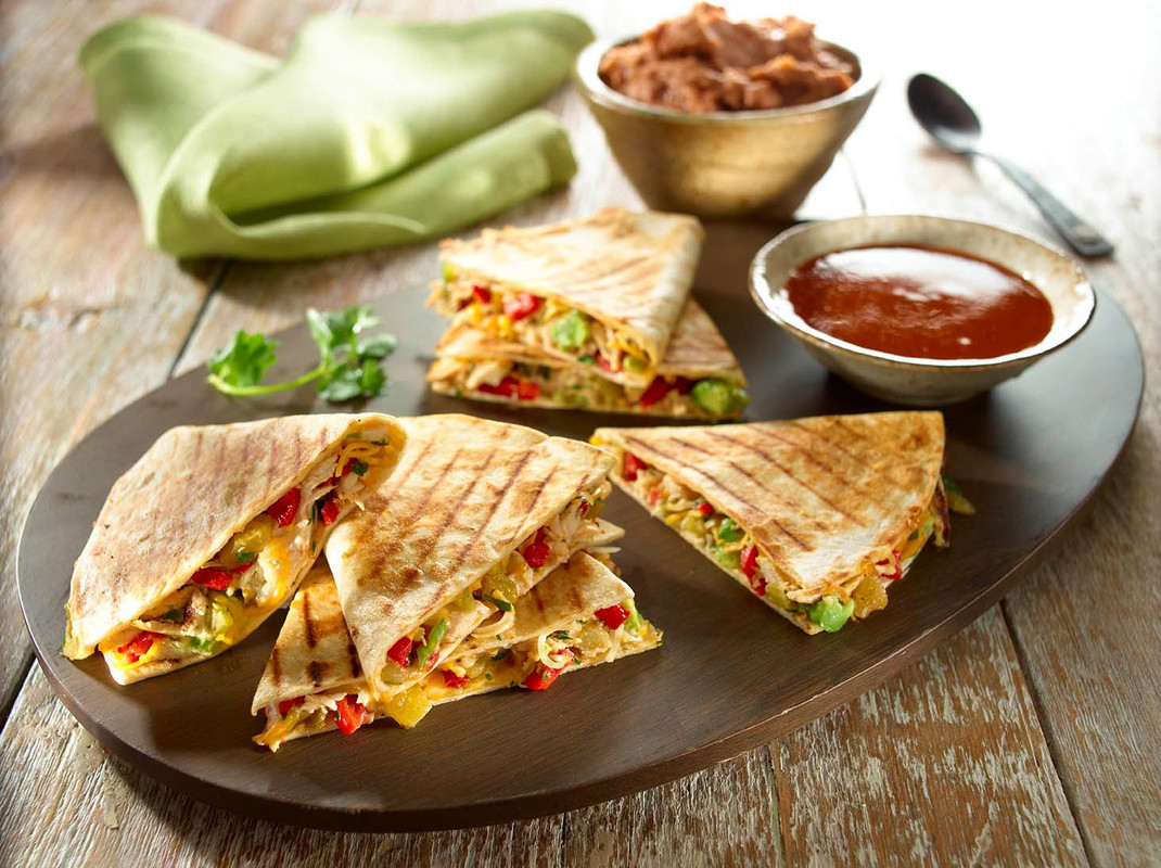 Receta nutritiva: quesadillas de papa con atún