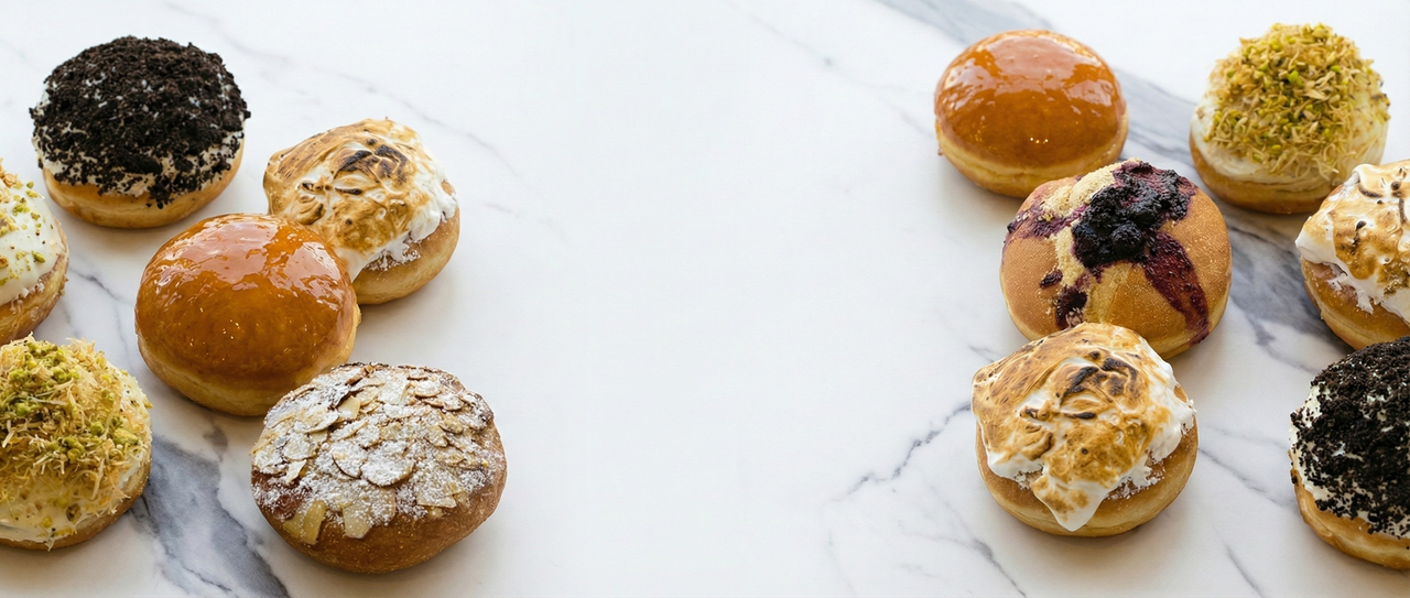 Ricotta Donuts Banner
