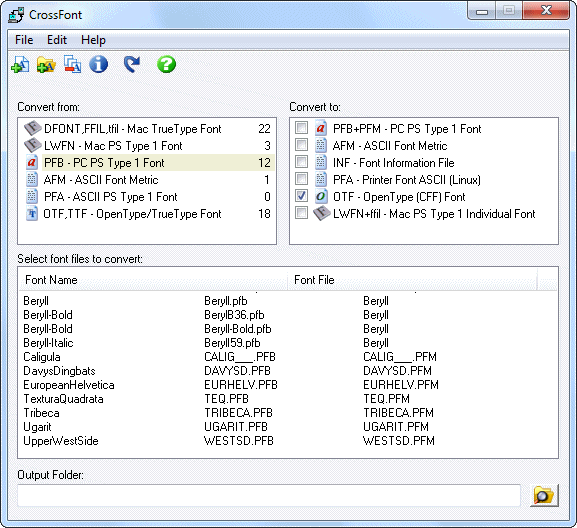 Acute Systems CrossFont 7.11