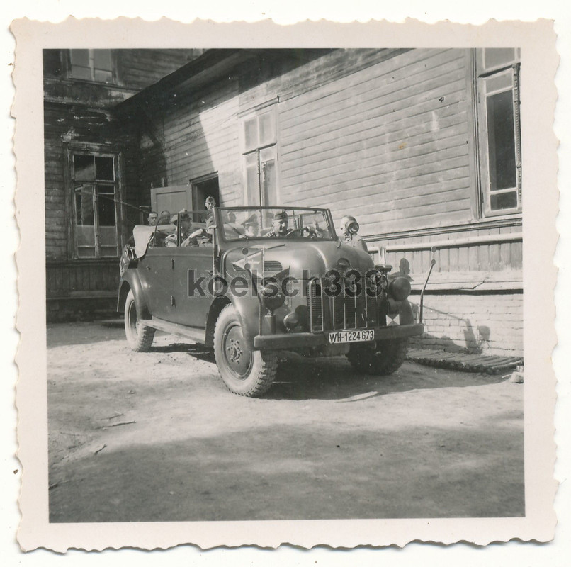 Foto österreichischer Steyr 1500 Kübelwagen Wehr