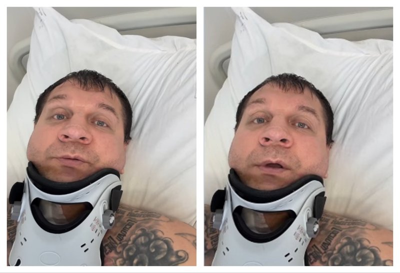 Александър Емеляненко показа видео от операцията си на гръбначния стълб 