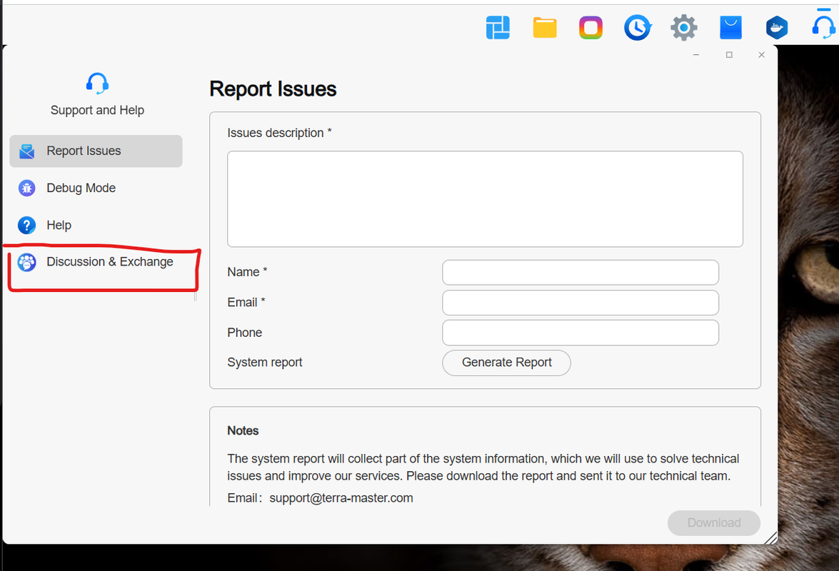 report issues
