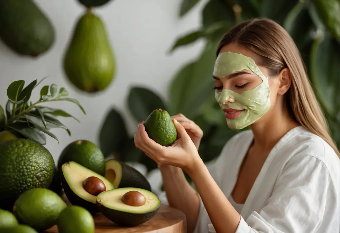 Homemade face mask for glowing skin