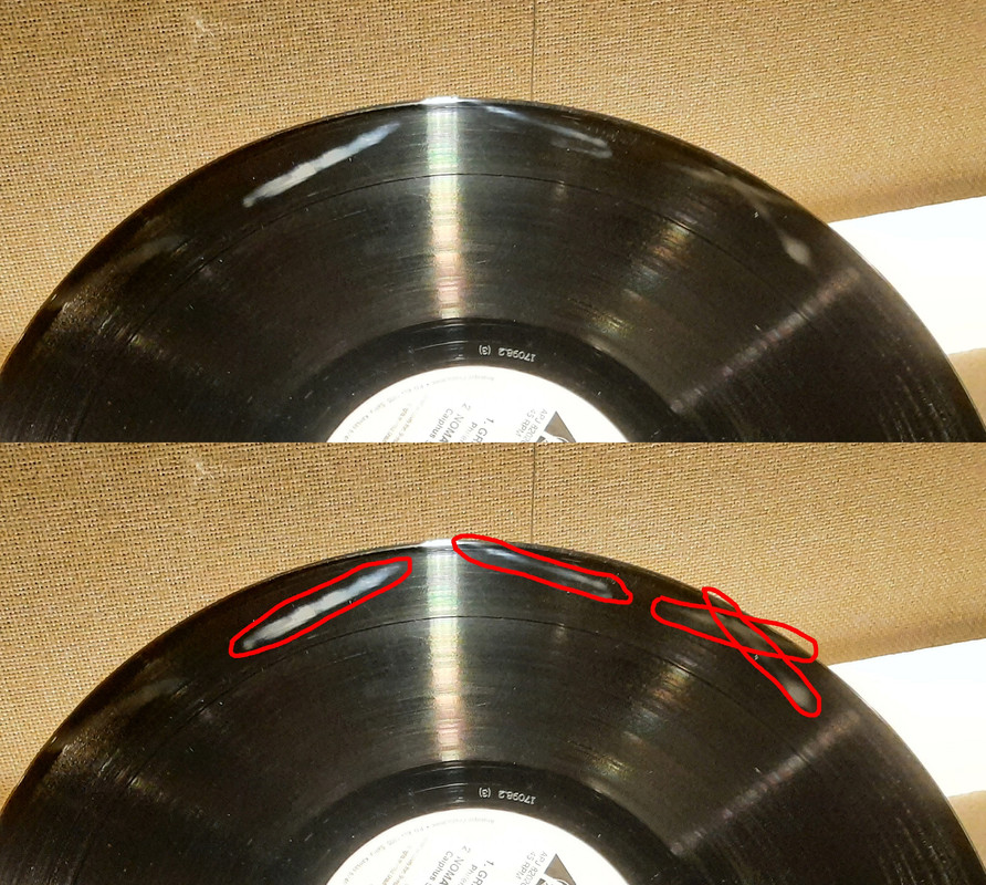 Kano Signal Aftale Strange marks on vinyl record – any suggestions on their origin? | Steve  Hoffman Music Forums