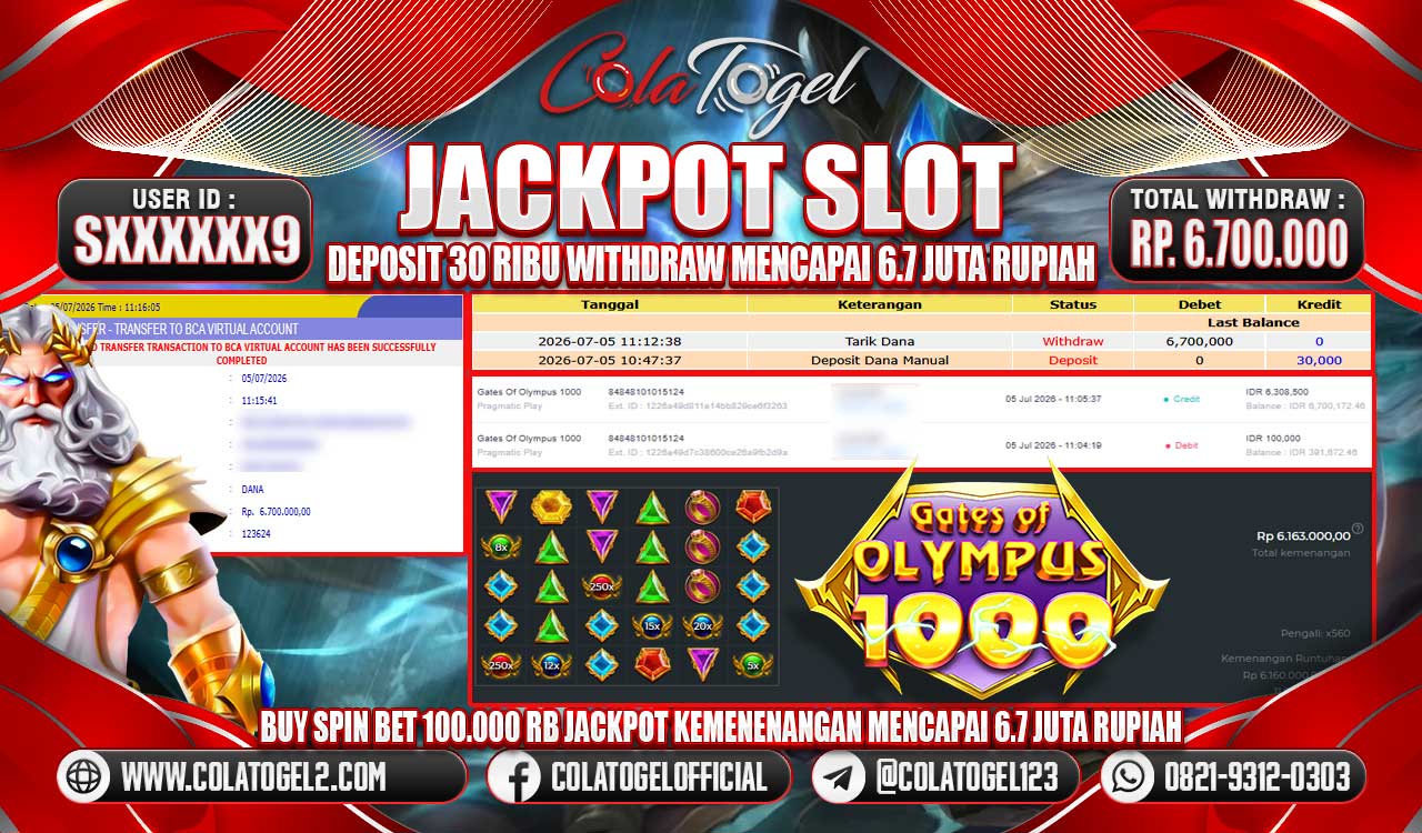 JACKPOT SLOT GACORR!!